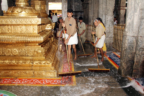 Today Koil Alwar Thirumanjanam At Tirumala Temple, TTD Thirumanjanam, Koil Alwar thirumanjanam Seva Tirumala Lord Venkateswara 